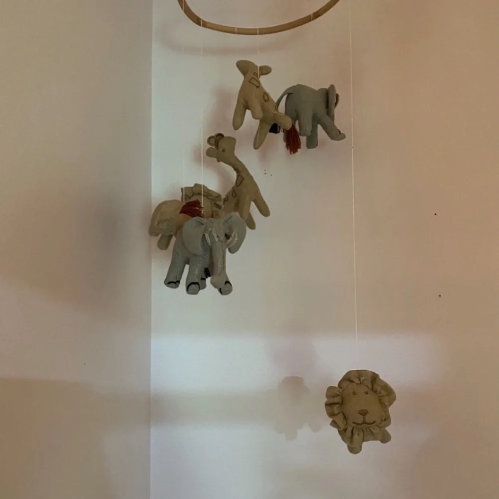 Restoration Hardware Baby Mobile - Animal Safari